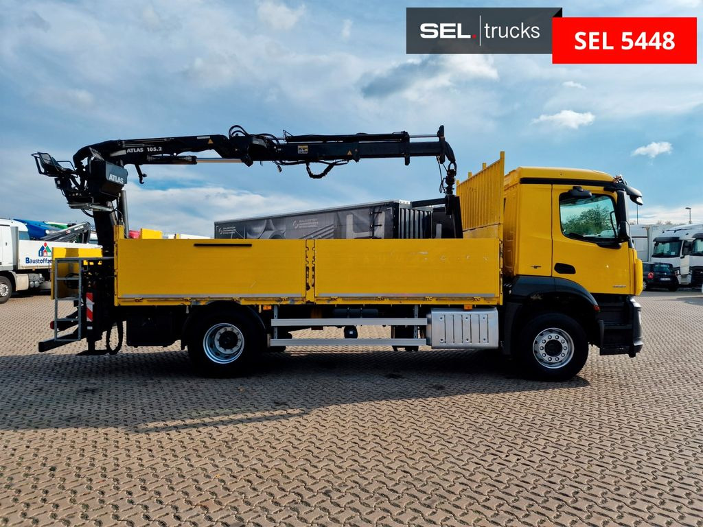 Mercedes-Benz Arocs 1830 / Atlas 105.2 - A2L / NEUE BATTERIEN - Camion grue: photos 4 Mercedes-Benz Arocs 1830 / Atlas 105.2 - A2L / NEUE BATTERIEN - Camion grue: photos 4