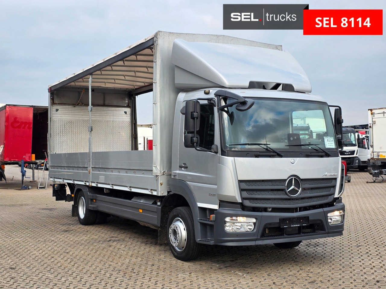 Mercedes-Benz Atego 1221 / Ladebordwand - Camion à rideaux coulissants: photos 3 Mercedes-Benz Atego 1221 / Ladebordwand - Camion à rideaux coulissants: photos 3