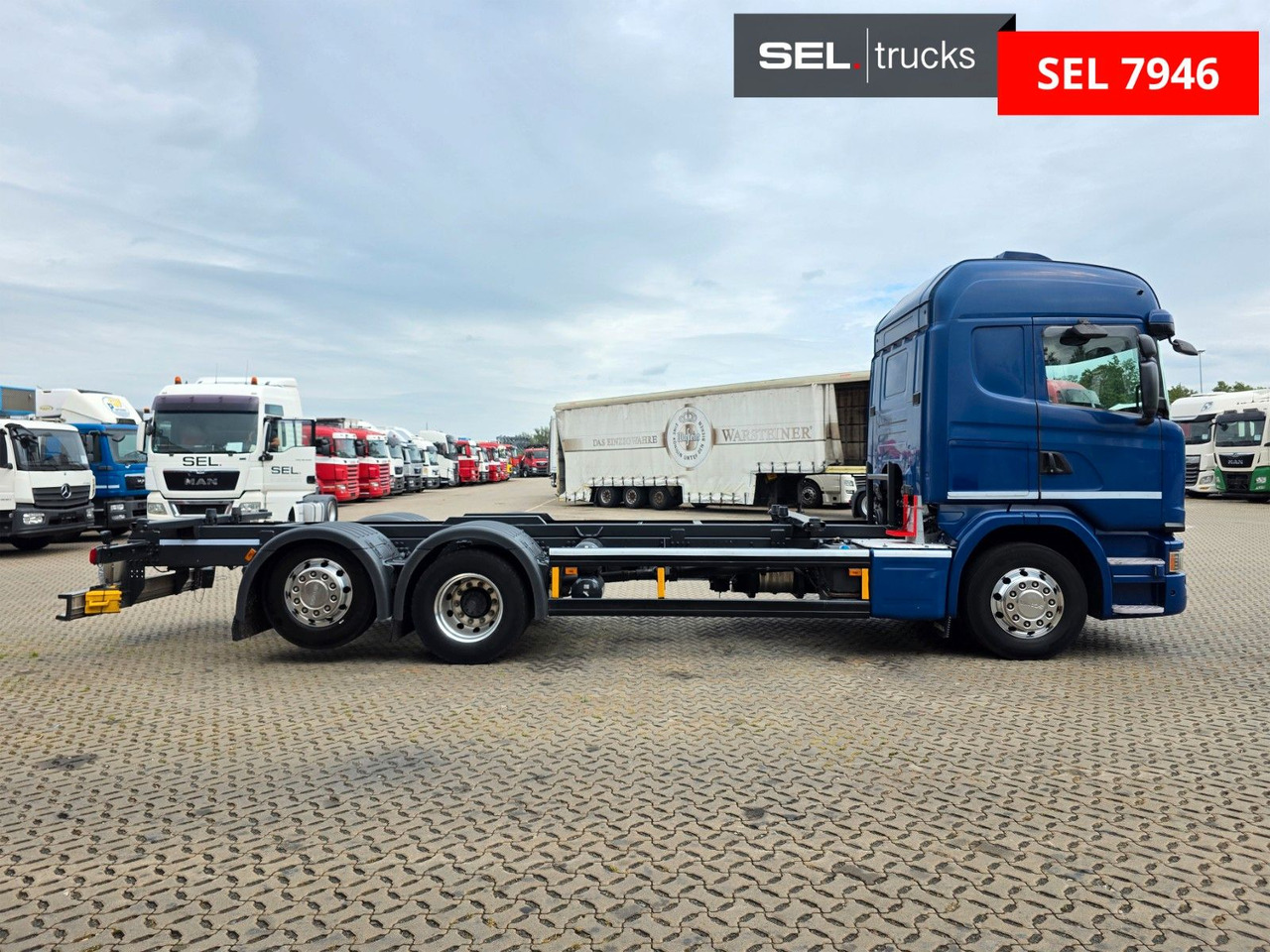 Scania G 410 LB6X2*4MNB / Retarder/PTO/ADR/Lenkachse - Camion porte-conteneur/ Caisse mobile: photos 4 Scania G 410 LB6X2*4MNB / Retarder/PTO/ADR/Lenkachse - Camion porte-conteneur/ Caisse mobile: photos 4