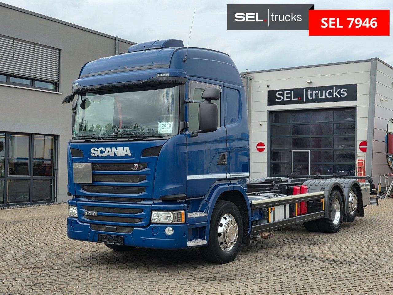 Scania G 410 LB6X2*4MNB / Retarder/PTO/ADR/Lenkachse - Camion porte-conteneur/ Caisse mobile: photos 1 Scania G 410 LB6X2*4MNB / Retarder/PTO/ADR/Lenkachse - Camion porte-conteneur/ Caisse mobile: photos 1
