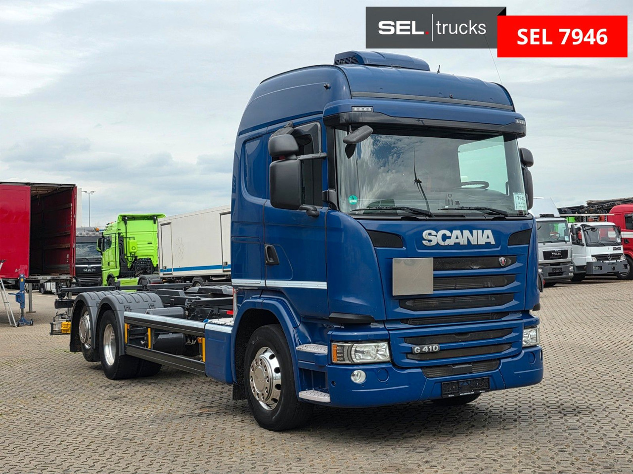 Scania G 410 LB6X2*4MNB / Retarder/PTO/ADR/Lenkachse - Camion porte-conteneur/ Caisse mobile: photos 3 Scania G 410 LB6X2*4MNB / Retarder/PTO/ADR/Lenkachse - Camion porte-conteneur/ Caisse mobile: photos 3