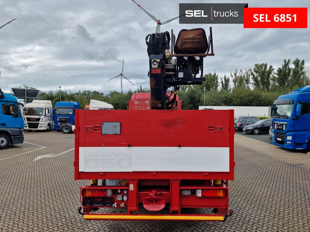 Camion grue, Camion plateau Scania R 380 LB6X2*4MNA / Retarder / HIAB / Lenkachse: photos 6