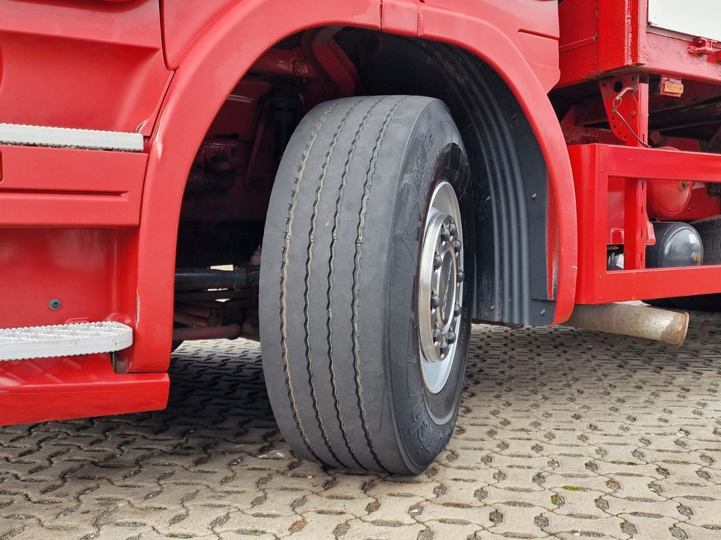 Camion grue, Camion plateau Scania R 380 LB6X2*4MNA / Retarder / HIAB / Lenkachse: photos 25