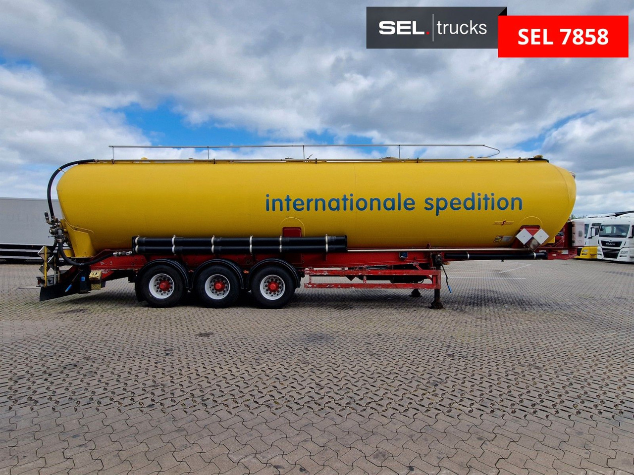 Spitzer K 2766 CAL GGVS / Kippsilo / 66m3 / ADR AT - Citerne pulvérulente: photos 4 Spitzer K 2766 CAL GGVS / Kippsilo / 66m3 / ADR AT - Citerne pulvérulente: photos 4