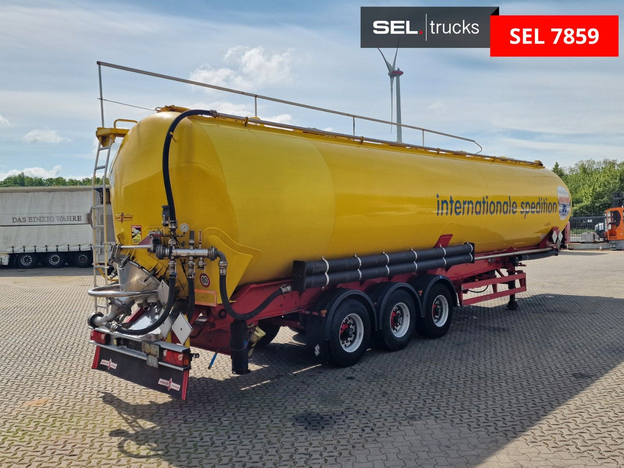 Spitzer SK 2766 CAL GGVS / Kippsilo / 66m3 / ADR AT - Citerne pulvérulente: photos 5 Spitzer SK 2766 CAL GGVS / Kippsilo / 66m3 / ADR AT - Citerne pulvérulente: photos 5