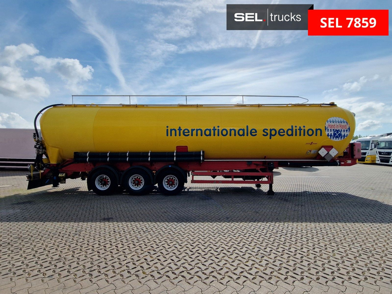 Spitzer SK 2766 CAL GGVS / Kippsilo / 66m3 / ADR AT - Citerne pulvérulente: photos 4 Spitzer SK 2766 CAL GGVS / Kippsilo / 66m3 / ADR AT - Citerne pulvérulente: photos 4