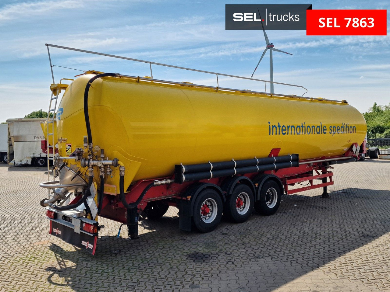 Spitzer SK2766 CAL GGVS / Kippsilo / 66m3 / ADR AT - Citerne pulvérulente: photos 5 Spitzer SK2766 CAL GGVS / Kippsilo / 66m3 / ADR AT - Citerne pulvérulente: photos 5
