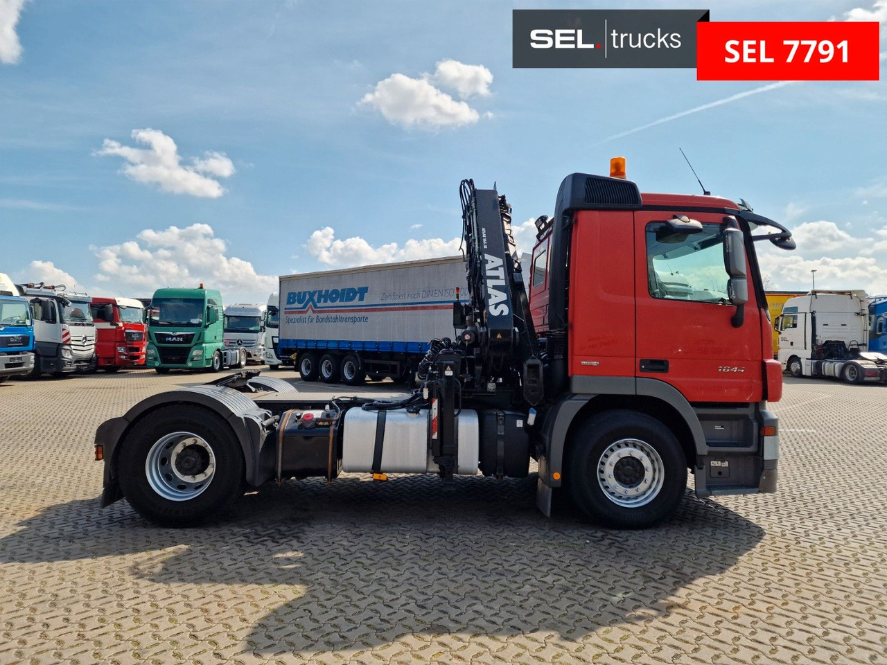Mercedes-Benz Actros 1844 / Retarder / Fernbedienung / Atlas - Tracteur routier: photos 4 Mercedes-Benz Actros 1844 / Retarder / Fernbedienung / Atlas - Tracteur routier: photos 4