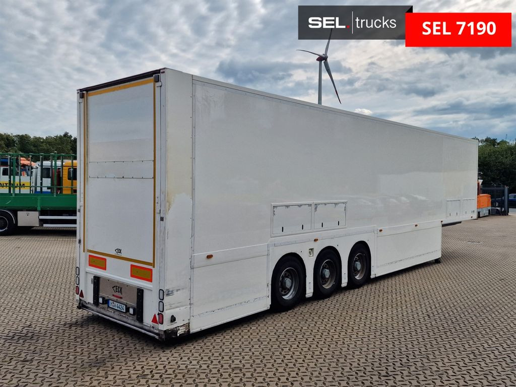 Van Eck PT-3Z / Doppelstock / Ladebordwand - Semi-remorque fourgon: photos 5 Van Eck PT-3Z / Doppelstock / Ladebordwand - Semi-remorque fourgon: photos 5