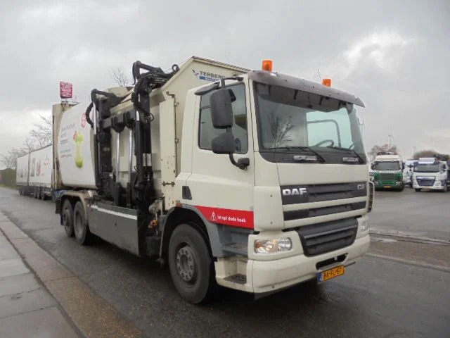 DAF CF 75.250 FAN 6X2 - Benne à ordures ménagères: photos 2 DAF CF 75.250 FAN 6X2 - Benne à ordures ménagères: photos 2