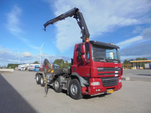 DAF CF 85 410 8X2 + 30T HAAK NL TRUCK - Camion ampliroll, Camion grue: photos 3 DAF CF 85 410 8X2 + 30T HAAK NL TRUCK - Camion ampliroll, Camion grue: photos 3