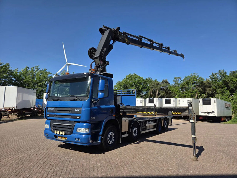 DAF CF 85.460 EEV 8X2 + HIAB 477E6 HIPRO NL TRUCK - Camion grue: photos 1 DAF CF 85.460 EEV 8X2 + HIAB 477E6 HIPRO NL TRUCK - Camion grue: photos 1
