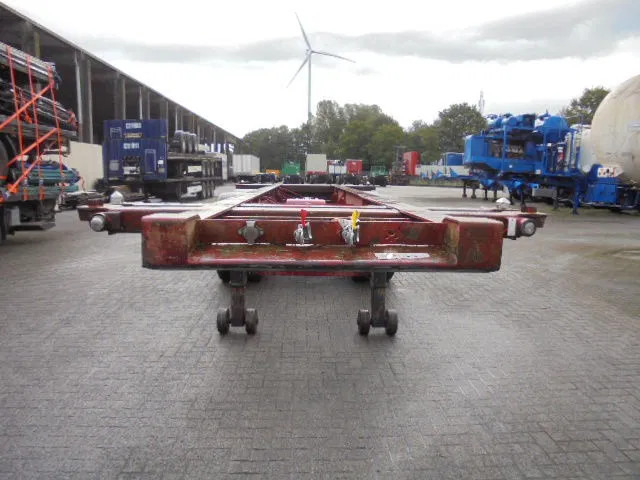 Krone SZC 20 Z STEEL SUSPENSION - Semi-remorque porte-conteneur/ Caisse mobile: photos 2 Krone SZC 20 Z STEEL SUSPENSION - Semi-remorque porte-conteneur/ Caisse mobile: photos 2