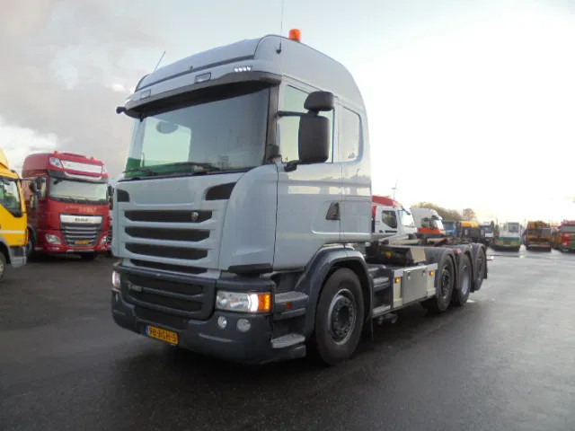 Scania G450 8X2 TRIPLE RETARDER NL KENTEKEN - Camion ampliroll: photos 1 Scania G450 8X2 TRIPLE RETARDER NL KENTEKEN - Camion ampliroll: photos 1