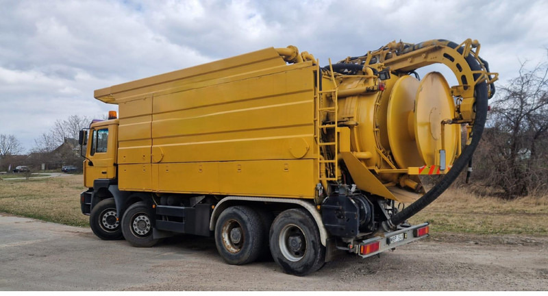MAN 35.464 channel cleaner, 8x4 full spring, manual - Camion hydrocureur: photos 3 MAN 35.464 channel cleaner, 8x4 full spring, manual - Camion hydrocureur: photos 3