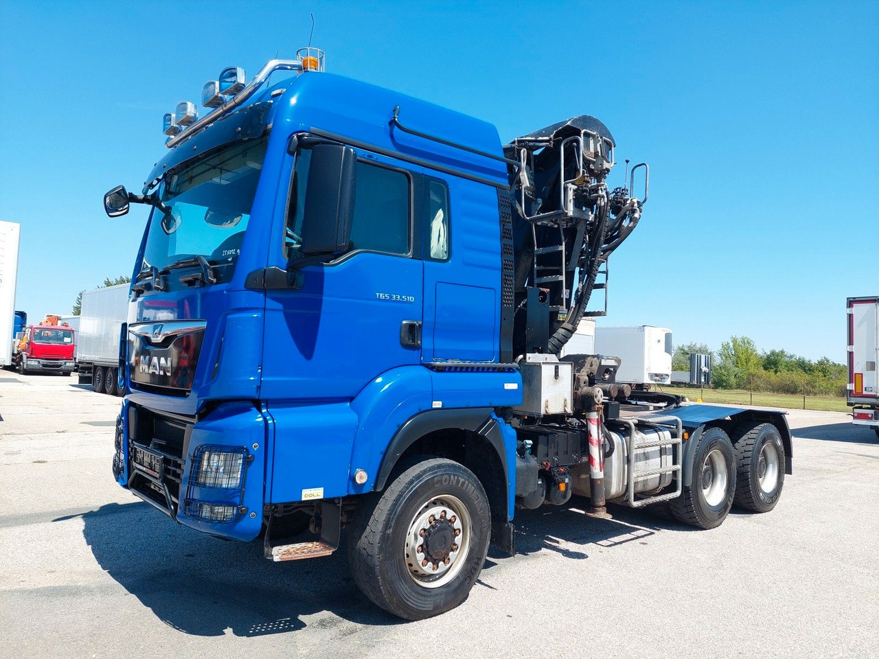 MAN TG3 33.510 6X6 BL KRAN LANGHOLZ Kesla 2117ZT94 - Tracteur routier: photos 1 MAN TG3 33.510 6X6 BL KRAN LANGHOLZ Kesla 2117ZT94 - Tracteur routier: photos 1