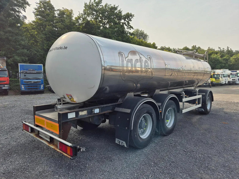ETA INSULATED INOX TANK 16500L - 1 COMP - Remorque citerne: photos 5 ETA INSULATED INOX TANK 16500L - 1 COMP - Remorque citerne: photos 5