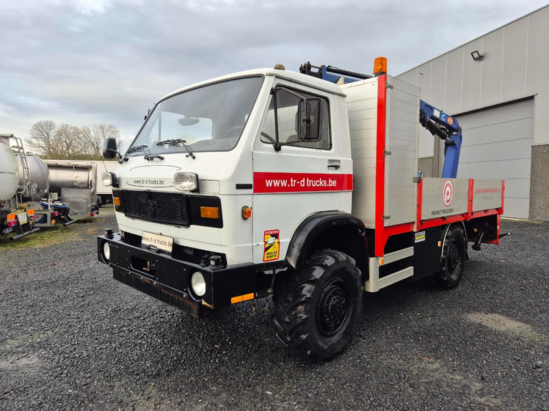 MAN 8.136 4X4 - QUARRY TRUCK - CRANE PM - ONLY 82730 KM - Camion plateau, Camion grue: photos 1 MAN 8.136 4X4 - QUARRY TRUCK - CRANE PM - ONLY 82730 KM - Camion plateau, Camion grue: photos 1