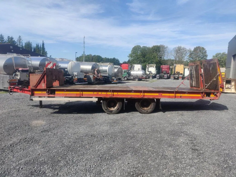 MOL 2 AXLES TIPPING TRAILER WITH RAMPS - Remorque porte-engin surbaissée: photos 4 MOL 2 AXLES TIPPING TRAILER WITH RAMPS - Remorque porte-engin surbaissée: photos 4