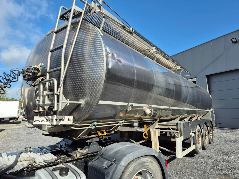 Magyar INSULATED INOX TANK 30 000L - PUMP - 1 COMP - Semi-remorque citerne: photos 1 Magyar INSULATED INOX TANK 30 000L - PUMP - 1 COMP - Semi-remorque citerne: photos 1