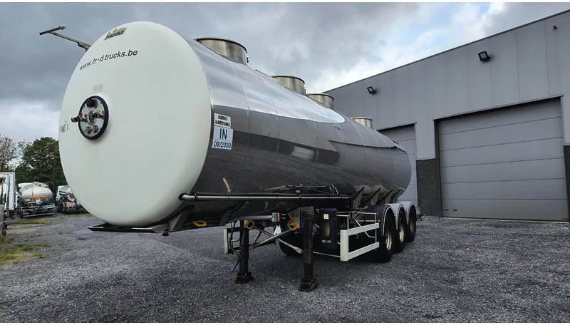 Magyar INSULATED INOX TANK 30500L - 4 COMPARTIMENTS - Semi-remorque citerne: photos 1 Magyar INSULATED INOX TANK 30500L - 4 COMPARTIMENTS - Semi-remorque citerne: photos 1