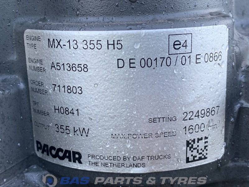 DAF XF G2 Motor DAF MX13 355 H5 0452218 - Moteur pour Camion: photos 5 DAF XF G2 Motor DAF MX13 355 H5 0452218 - Moteur pour Camion: photos 5