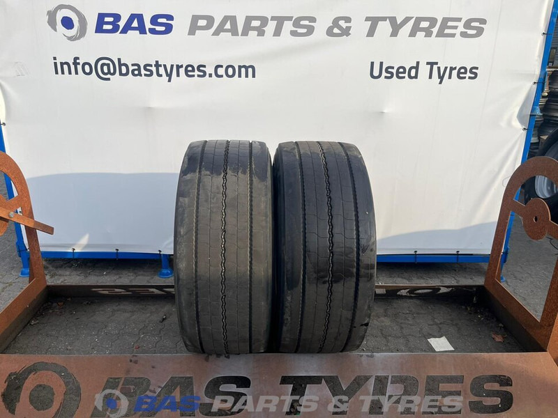 Firestone Firestone 385/65R22.5 FS422+ 160 K M+S 3PMSF gebruikte set - Pneu pour Camion: photos 1 Firestone Firestone 385/65R22.5 FS422+ 160 K M+S 3PMSF gebruikte set - Pneu pour Camion: photos 1