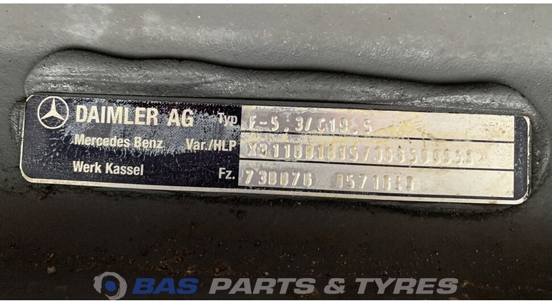 Mercedes-Benz Mercedes F-5.3/C19.5 Vooras A 967 331 03 01 - Essieu avant pour Camion: photos 4 Mercedes-Benz Mercedes F-5.3/C19.5 Vooras A 967 331 03 01 - Essieu avant pour Camion: photos 4