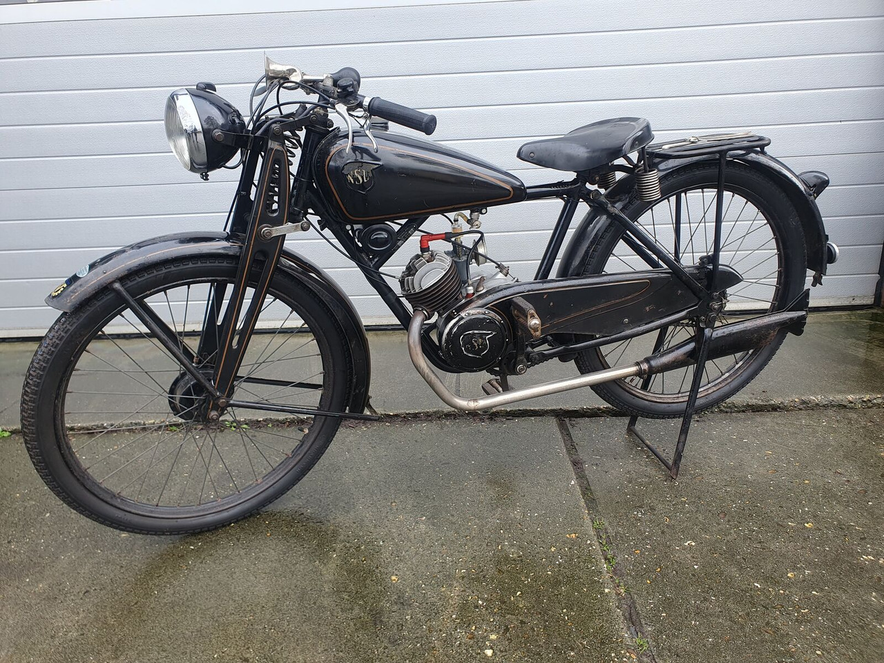 NSU QUICK 98CC (1949) Vintage Motorfiets - Autre matériel: photos 1 NSU QUICK 98CC (1949) Vintage Motorfiets - Autre matériel: photos 1