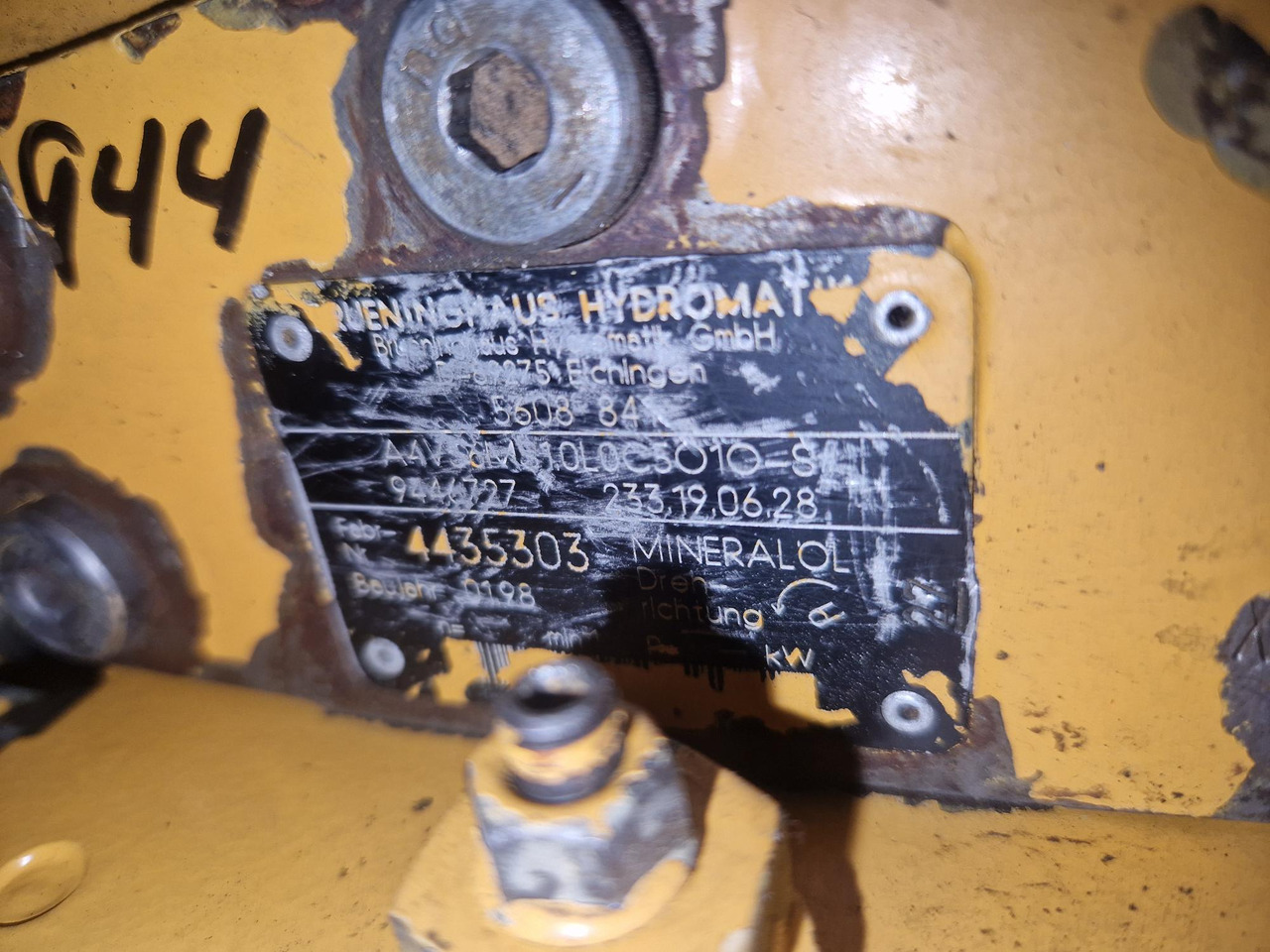 BRUENINGHAUS HYDROMATIC A4VG - Pompe hydraulique pour Engins de chantier: photos 2 BRUENINGHAUS HYDROMATIC A4VG - Pompe hydraulique pour Engins de chantier: photos 2