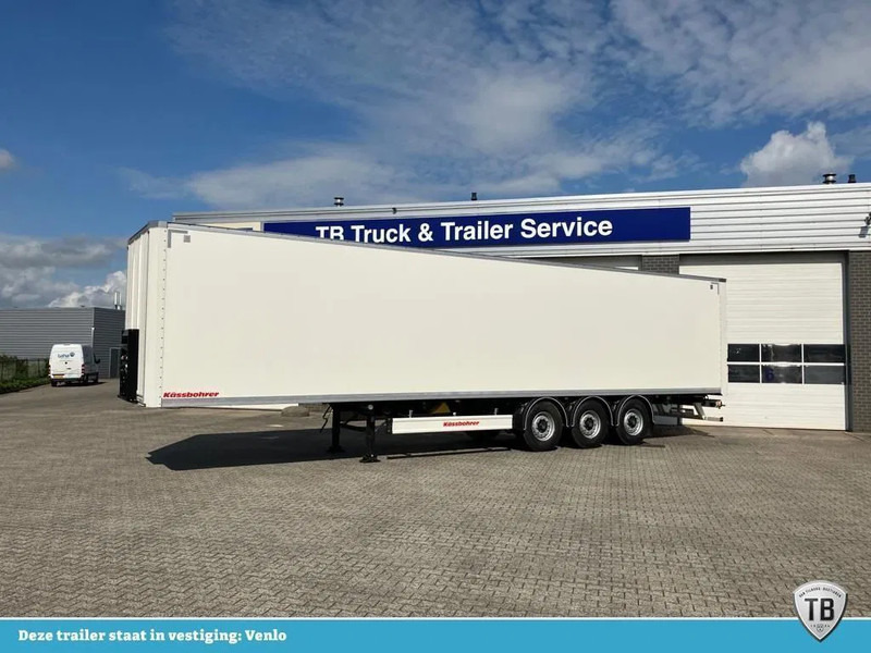 Kässbohrer SBT / 20 - 12 / 27 - Gesloten oplegger met 2x liftassen - Semi-remorque fourgon: photos 1 Kässbohrer SBT / 20 - 12 / 27 - Gesloten oplegger met 2x liftassen - Semi-remorque fourgon: photos 1