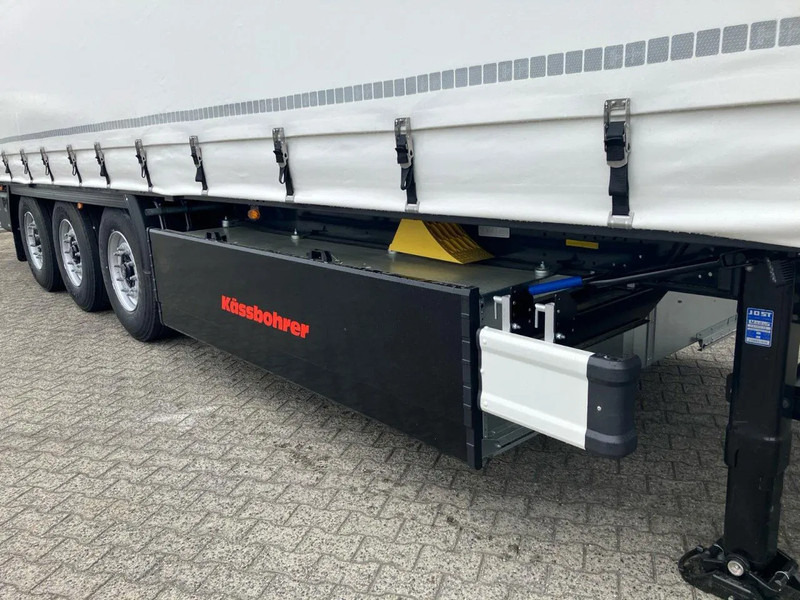 Semi-remorque rideaux coulissants neuf Kässbohrer SCS X+ / 90 - 12 / 27 Schuifzeilen multiplex vloer met palletkist 30 Europallets: photos 6