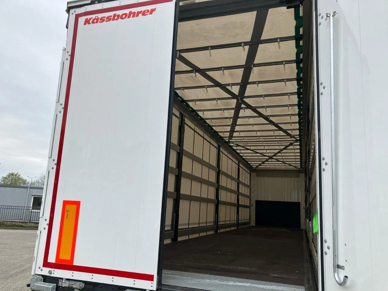 Semi-remorque rideaux coulissants neuf Kässbohrer SCS X+ / 90 - 12 / 27 Schuifzeilen multiplex vloer met palletkist 30 Europallets: photos 13