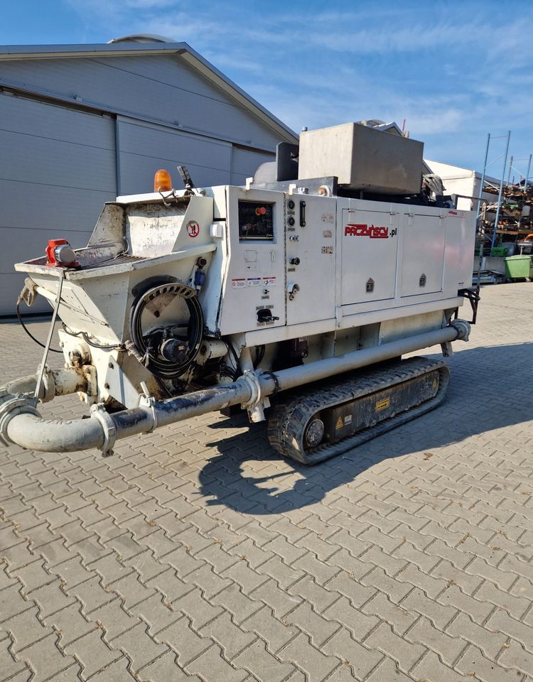 Pompa do betonu Schwing SP1250 73m3 65bar 2008 Pompa do betonu SCHWING na gąsienicach - Pompe à béton stationnaire: photos 1 Pompa do betonu Schwing SP1250 73m3 65bar 2008 Pompa do betonu SCHWING na gąsienicach - Pompe à béton stationnaire: photos 1