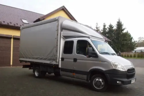 Samochód Iveco Daily 35c21 2012 DMC 3,5T DOKA dubel kabina - Utilitaire rideaux coulissants (PLSC), Utilitaire double cabine: photos 1 Samochód Iveco Daily 35c21 2012 DMC 3,5T DOKA dubel kabina - Utilitaire rideaux coulissants (PLSC), Utilitaire double cabine: photos 1