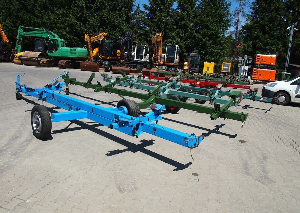 Remorque agricole Wózek do kombajnu Cochet Cochet SDSH  Wózek pod heder do kombajnu z hamulcem: photos 8