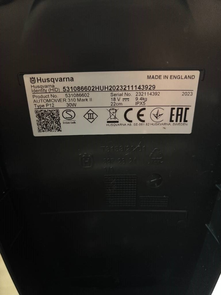 Motofaucheuse neuf Husqvarna Automower 310: photos 9