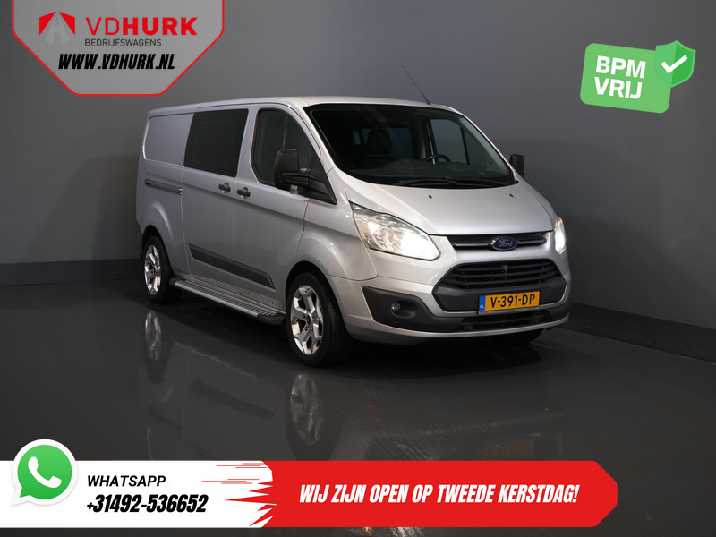 Ford Transit Custom 2.2 TDCI Trend Dubbel Cabine DC L2 BPM VRIJ! NL Auto/ Leder/ Stoelverw./ Camera/ PDC/ LMV/ Sidesteps - Fourgonnette, Utilitaire double cabine: photos 1 Ford Transit Custom 2.2 TDCI Trend Dubbel Cabine DC L2 BPM VRIJ! NL Auto/ Leder/ Stoelverw./ Camera/ PDC/ LMV/ Sidesteps - Fourgonnette, Utilitaire double cabine: photos 1