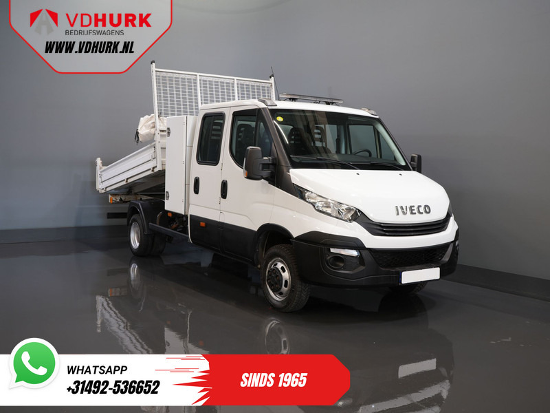 Iveco Daily 35C14D 2.3 140 pk Aut. ZF DC Dubbel Cabine 6 Pers./ Kipper/ Pick Up/ Open Laadbak/ Kieper/ 3.5t Trekverm./ Dubbel Lucht/ Gev.Sto - Utilitaire plateau, Utilitaire double cabine: photos 1 Iveco Daily 35C14D 2.3 140 pk Aut. ZF DC Dubbel Cabine 6 Pers./ Kipper/ Pick Up/ Open Laadbak/ Kieper/ 3.5t Trekverm./ Dubbel Lucht/ Gev.Sto - Utilitaire plateau, Utilitaire double cabine: photos 1
