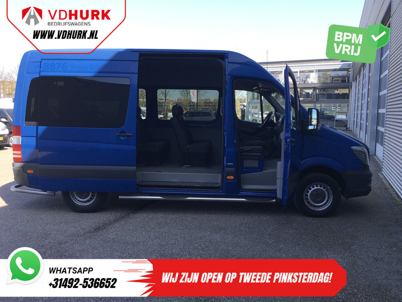 Minibus, Transport de personnes Mercedes-Benz Sprinter 213 2.2 CDI Aut. L2H2 €11.979 Incl. BTW, BPM Vrij EXPORT ONLY Rijdt Goed/ Combi/ 9 Persoons/ Kombi/ 9P/ Airco: photos 6