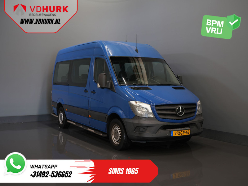 Mercedes-Benz Sprinter 213 2.2 CDI Aut. L2H2 9 Persoons EXPORT Incl. BTW&BPM €13.915,- Airco/ PDC V+A/ Side & Rearbar - Minibus, Transport de personnes: photos 1 Mercedes-Benz Sprinter 213 2.2 CDI Aut. L2H2 9 Persoons EXPORT Incl. BTW&BPM €13.915,- Airco/ PDC V+A/ Side & Rearbar - Minibus, Transport de personnes: photos 1