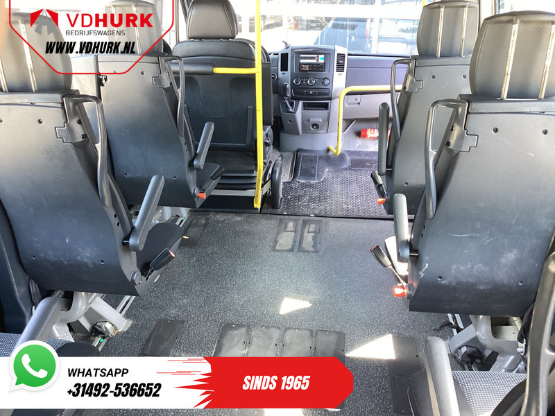 Minibus, Transport de personnes Mercedes-Benz Sprinter 313 2.2 CDI Aut. L2H2 €10.648,- Incl. BTW BPM VRIJ! EXPORT ONLY Rolstoelvervoer/ Combi/ 9 Persoons/ Kombi/ 9P/ Airco/ Rolstoelli: photos 12
