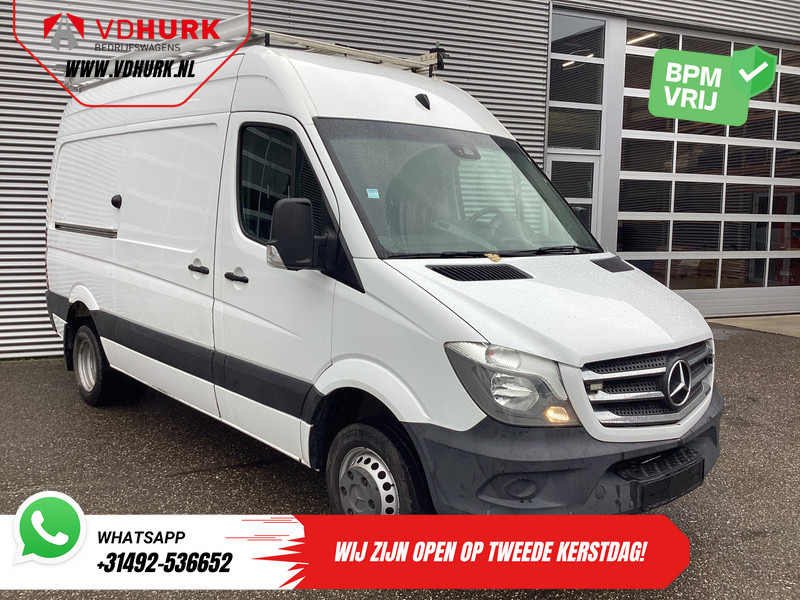 Mercedes-Benz Sprinter 516 2.2 CDI L2H2 EXPORT E6/ Dubbel Lucht/ 3.5t Trekverm./ Imperiaal + Ladder/ Airco/ PDC - Fourgon utilitaire: photos 1 Mercedes-Benz Sprinter 516 2.2 CDI L2H2 EXPORT E6/ Dubbel Lucht/ 3.5t Trekverm./ Imperiaal + Ladder/ Airco/ PDC - Fourgon utilitaire: photos 1