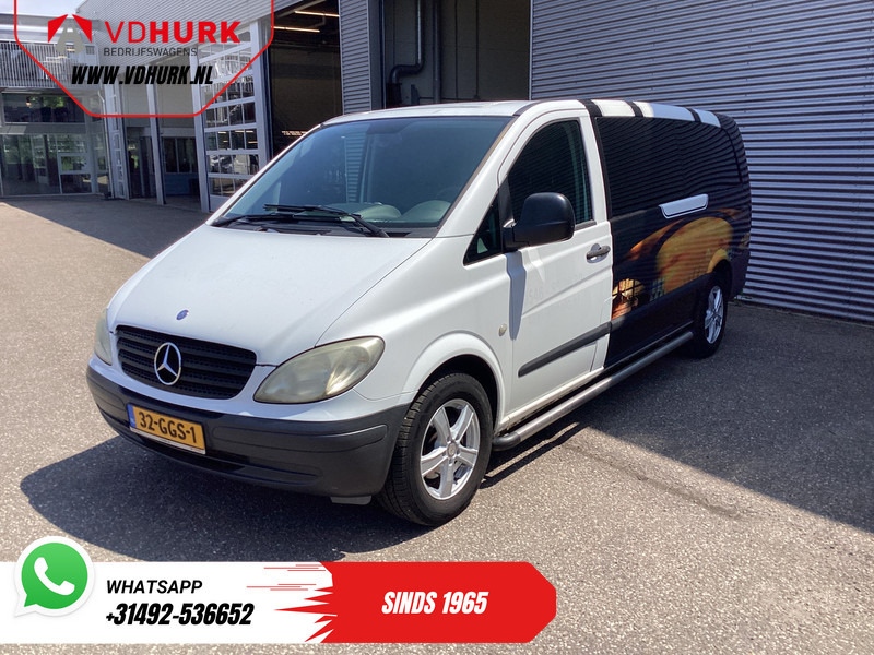 Minibus, Transport de personnes Mercedes-Benz Vito 109 CDI L3 EXPORT ONLY (€8.349 Incl. BTW/BPM Vrij!) 9 Persoons/ Kombi/ Combi/ 9P/ Sidebars/ Camera/ Trekhaak/ Airco: photos 8