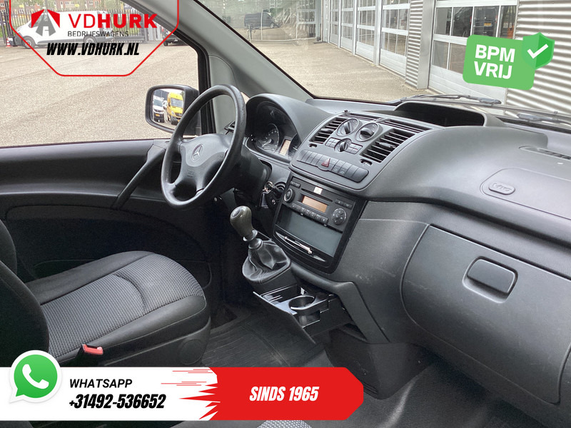 Mercedes-Benz Vito 110 CDI L3 EXPORT NL Auto/ APK 02-2026/ Airco/ LMV/ Sidebars/ Betimmering/ Radio - Fourgonnette: photos 3 Mercedes-Benz Vito 110 CDI L3 EXPORT NL Auto/ APK 02-2026/ Airco/ LMV/ Sidebars/ Betimmering/ Radio - Fourgonnette: photos 3