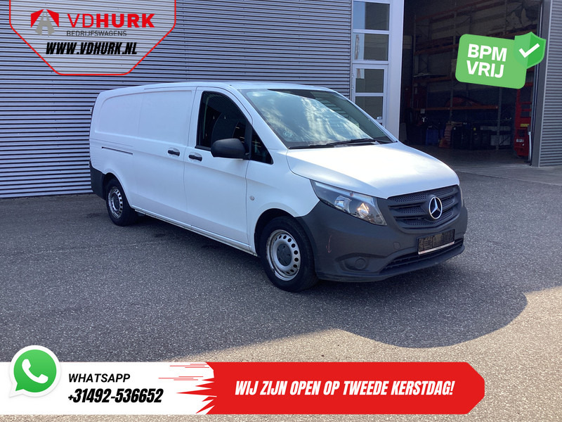 Mercedes-Benz Vito 116 CDI L3 XL EXPORT ONLY 2xSchuifdeur/ Standkachel/ Stoelverw./ Cruise/ Airco/ Trekhaak - Fourgon utilitaire: photos 1 Mercedes-Benz Vito 116 CDI L3 XL EXPORT ONLY 2xSchuifdeur/ Standkachel/ Stoelverw./ Cruise/ Airco/ Trekhaak - Fourgon utilitaire: photos 1