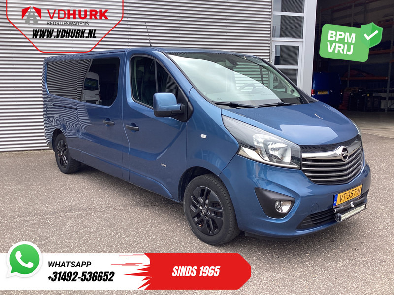 Opel Vivaro 1.6 CDTI 140 pk L2 DC Dubbel Cabine EXPORT ONLY 2x Schuifdeur/ Leder/ Climate/ Carplay/ Camera/ Cruise/ PDC/ Trekhaak/ LMV - Fourgonnette, Utilitaire double cabine: photos 1 Opel Vivaro 1.6 CDTI 140 pk L2 DC Dubbel Cabine EXPORT ONLY 2x Schuifdeur/ Leder/ Climate/ Carplay/ Camera/ Cruise/ PDC/ Trekhaak/ LMV - Fourgonnette, Utilitaire double cabine: photos 1