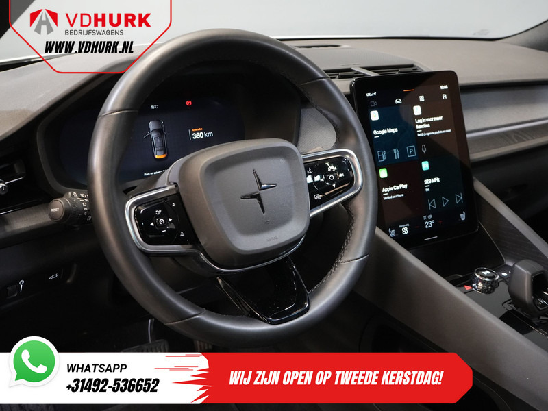 Berline Polestar 2 Long Range 78 kWh 551 WLTP 95% SOH LED/ Adapt.Cruise/ Pano/ Stuurverw./ Stoelverw./ Memory/ Navi/ Carplay/ Climate/ Camera/ 20'': photos 15 Berline Polestar 2 Long Range 78 kWh 551 WLTP 95% SOH LED/ Adapt.Cruise/ Pano/ Stuurverw./ Stoelverw./ Memory/ Navi/ Carplay/ Climate/ Camera/ 20'': photos 15