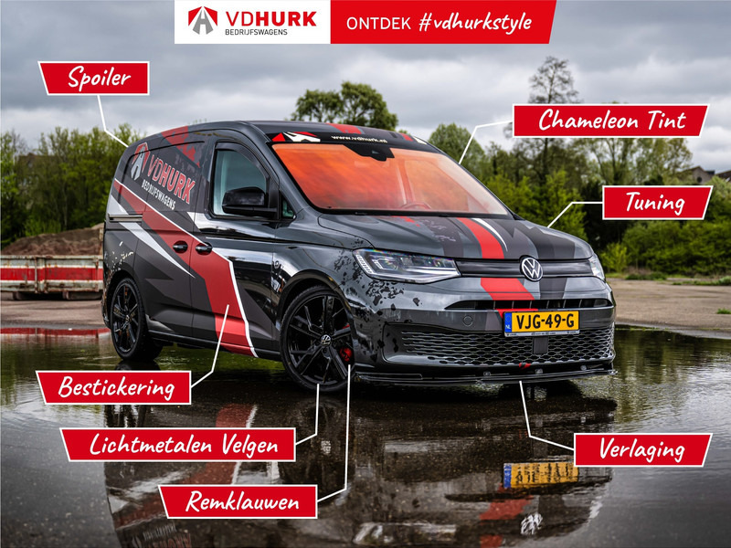 Volkswagen Caddy Cargo 2.0 TDI 125 pk DSG Aut. Style BPM VRIJ! LED/ Adapt.Cruise/ Standkachel/ Stoelverw./ Carplay/ Camera/ PDC/ LMV/ Trekhaak/ Airco - Fourgonnette: photos 4 Volkswagen Caddy Cargo 2.0 TDI 125 pk DSG Aut. Style BPM VRIJ! LED/ Adapt.Cruise/ Standkachel/ Stoelverw./ Carplay/ Camera/ PDC/ LMV/ Trekhaak/ Airco - Fourgonnette: photos 4