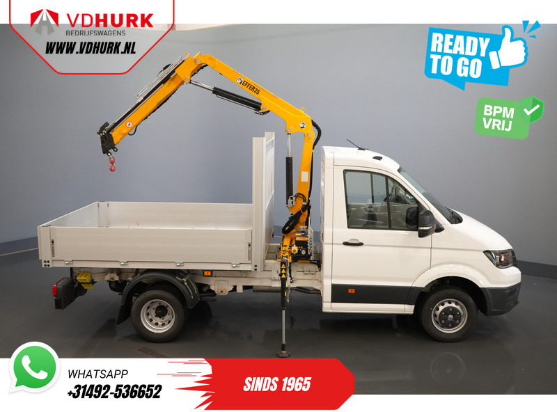 Volkswagen Crafter 50 165 pk Effer 352S Kraan/ Crane/ Kran/ Autokran/ PTO/ Open laadbak/ Dubbel Lucht - Utilitaire plateau: photos 4 Volkswagen Crafter 50 165 pk Effer 352S Kraan/ Crane/ Kran/ Autokran/ PTO/ Open laadbak/ Dubbel Lucht - Utilitaire plateau: photos 4